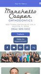 Mobile Screenshot of orthodonticsofweston.com